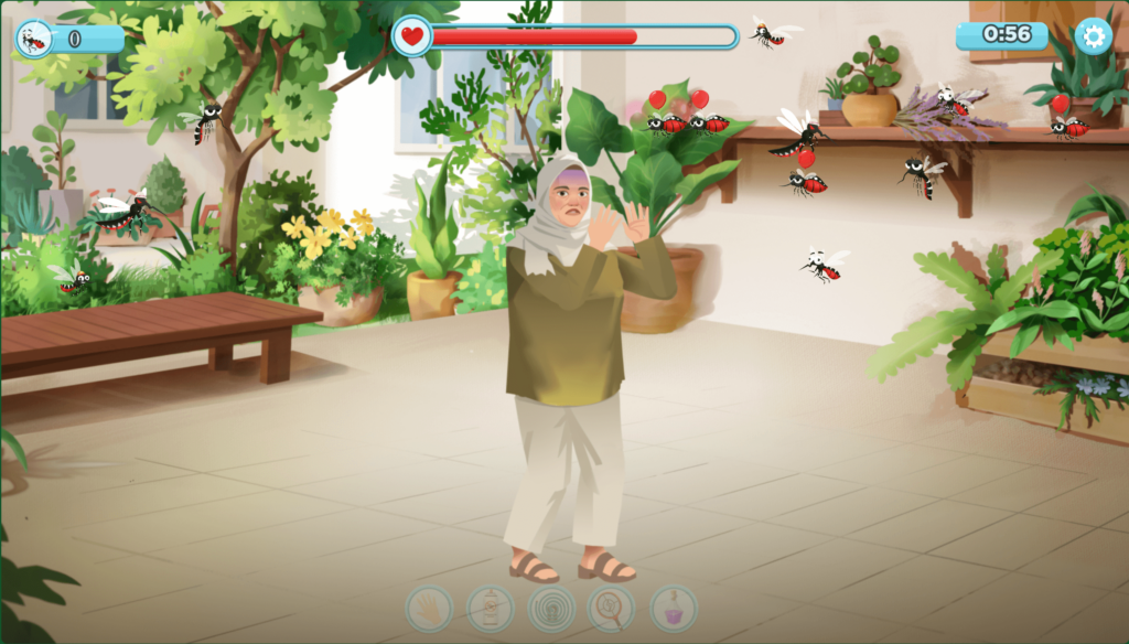 Web game similar to fruit ninja